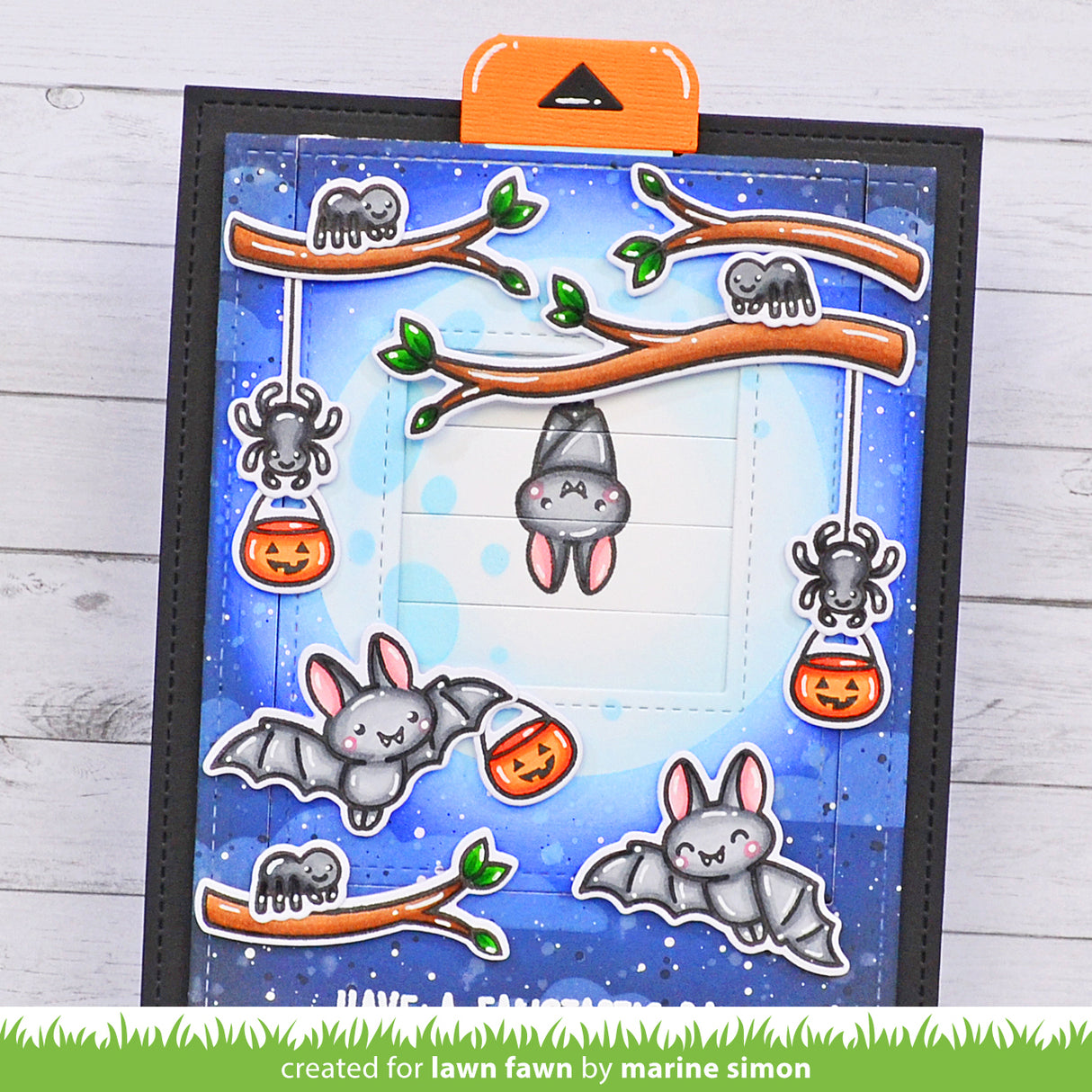 nighttime sky stencil