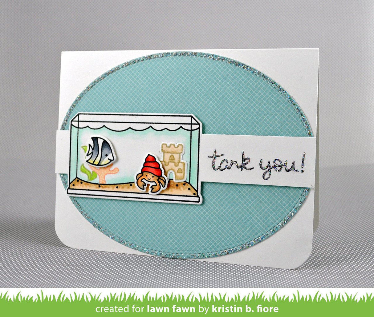 small stitched oval stackables