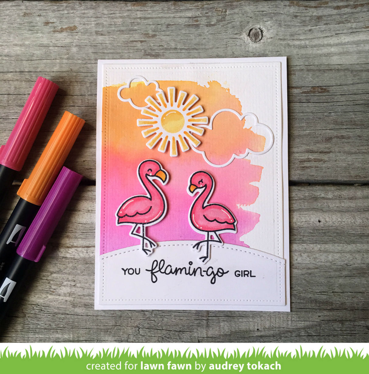 flamingo together