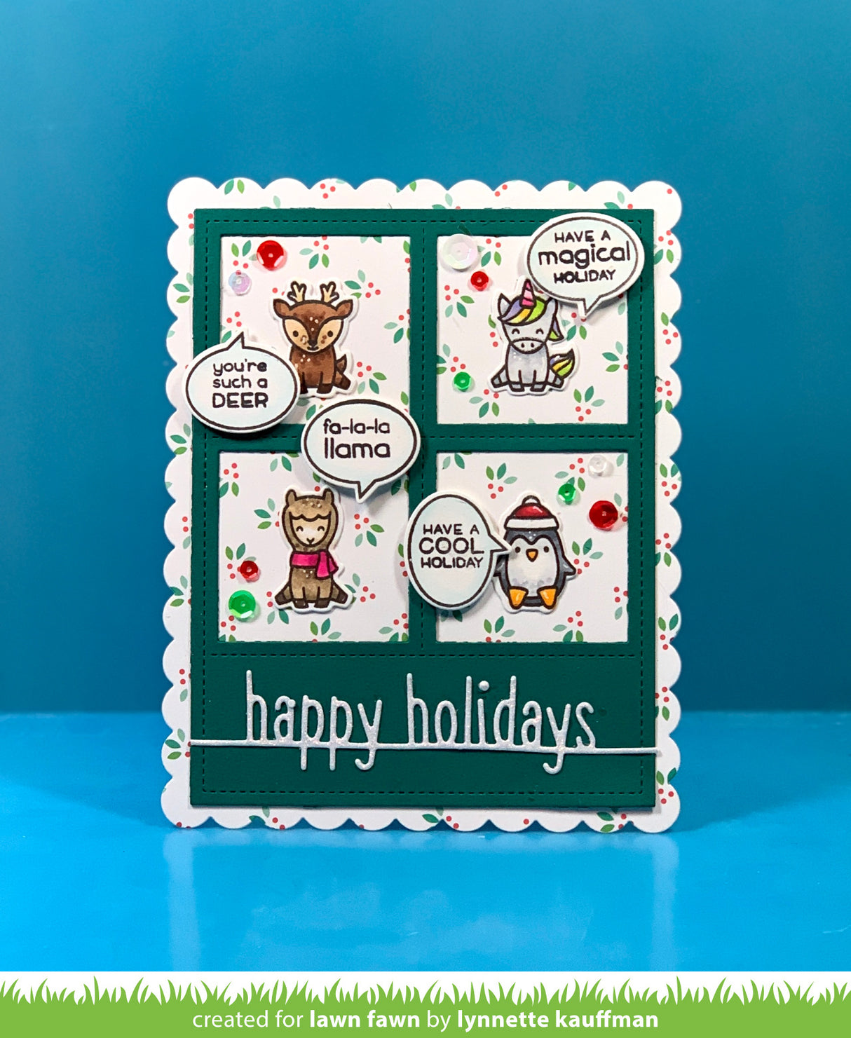 _happy holidays line border_