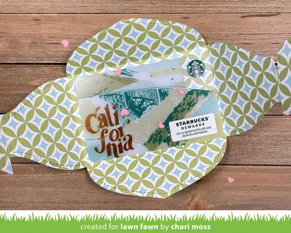 gift card heart envelope