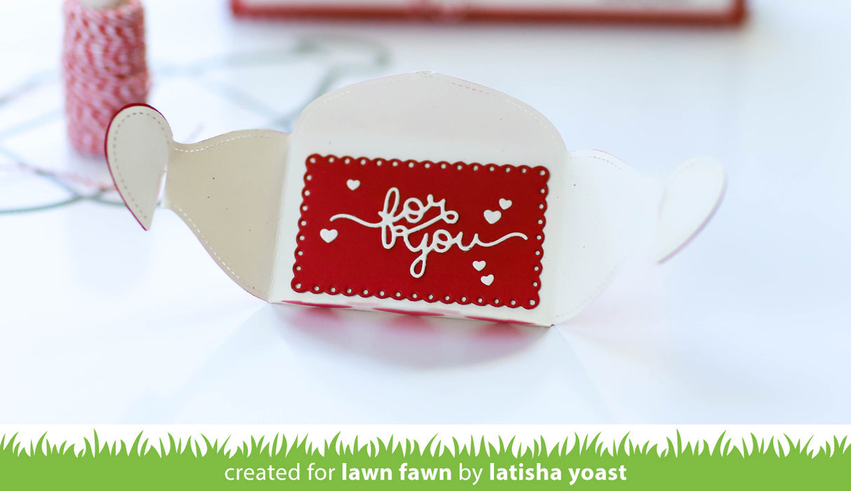 gift card heart envelope