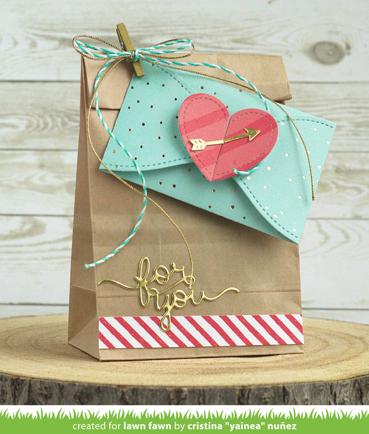 gift card heart envelope