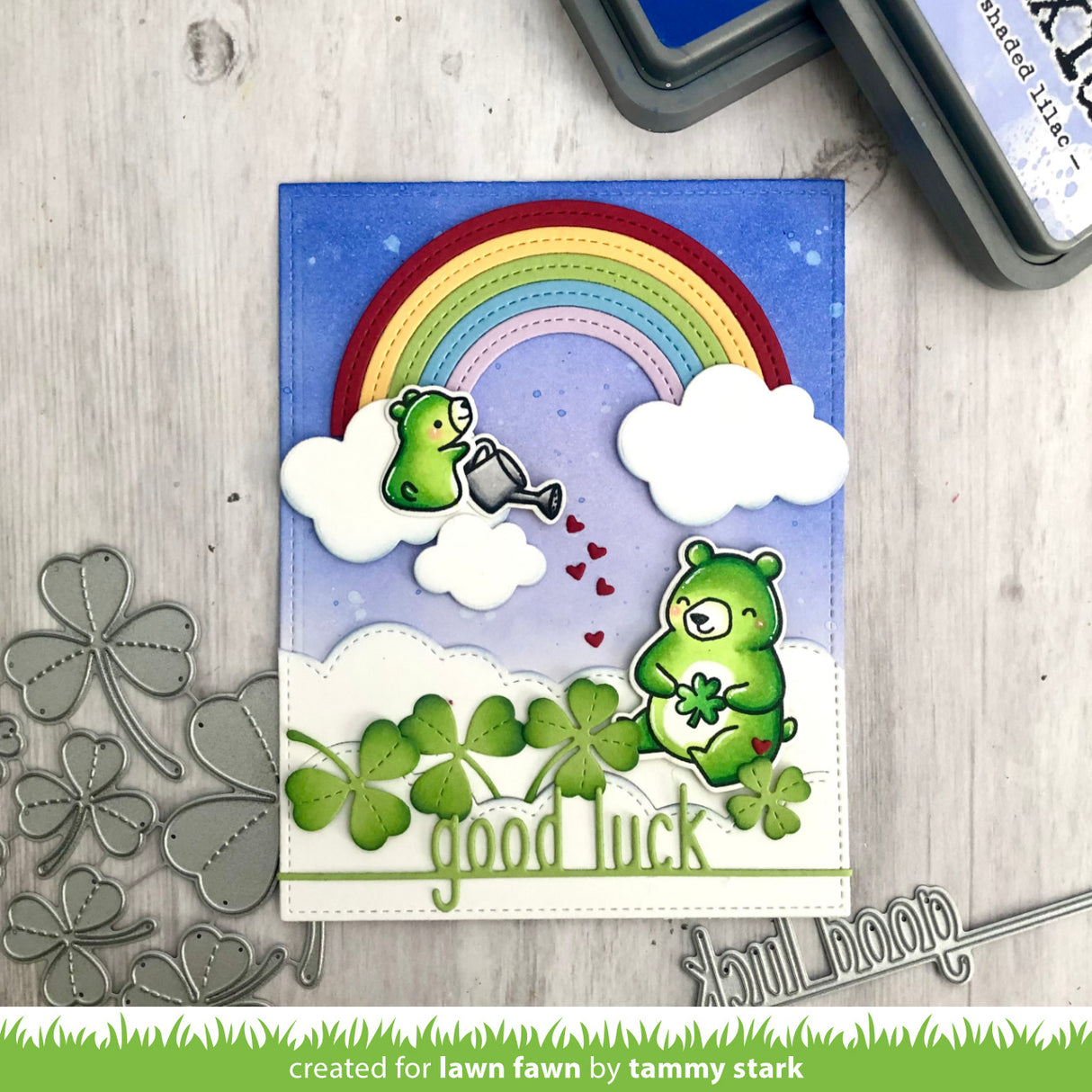 good luck line border