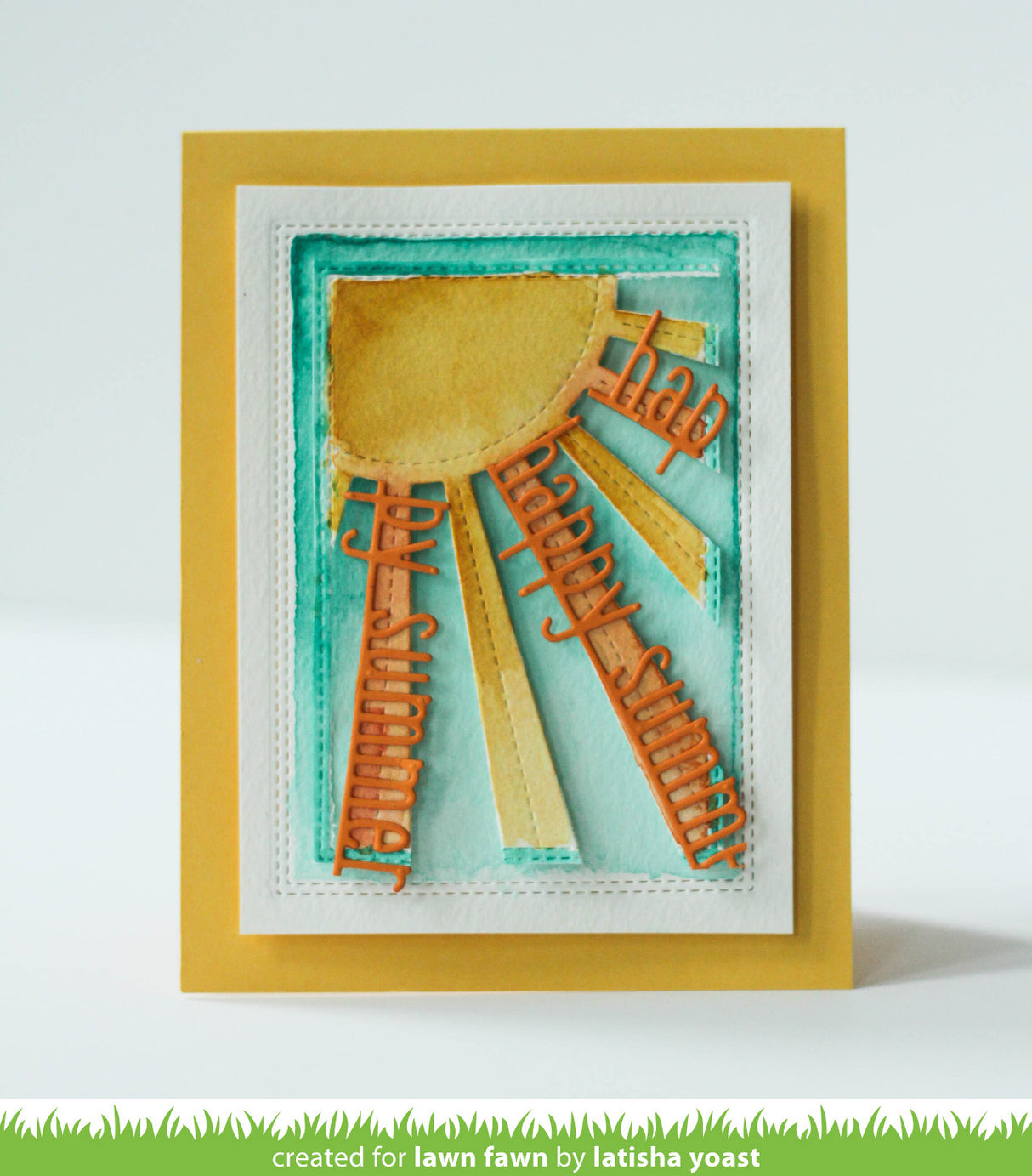 _happy summer line border_