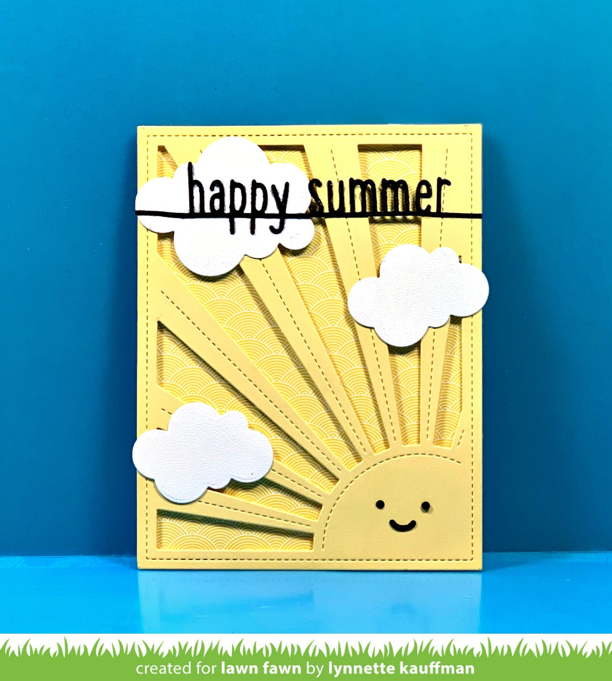 _happy summer line border_