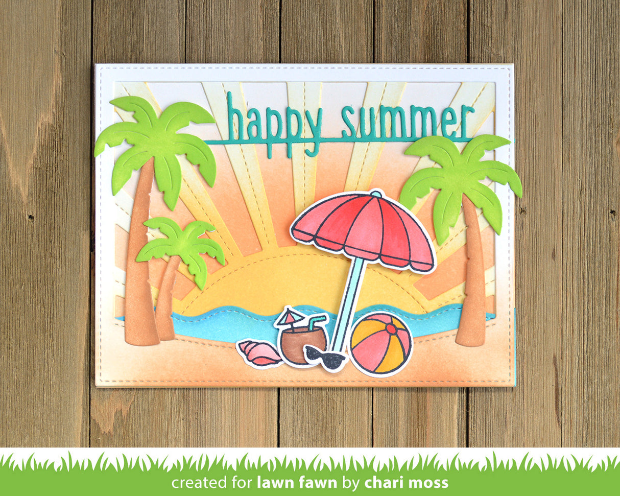 _happy summer line border_