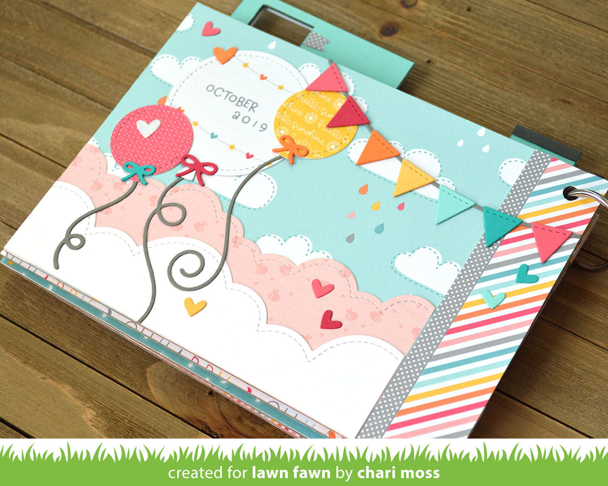 outside in stitched balloon stackables