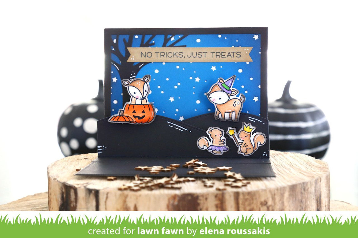 stitched hillside pop-up