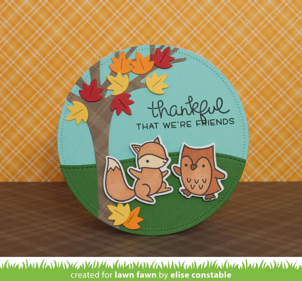 leafy tree backdrop: portrait