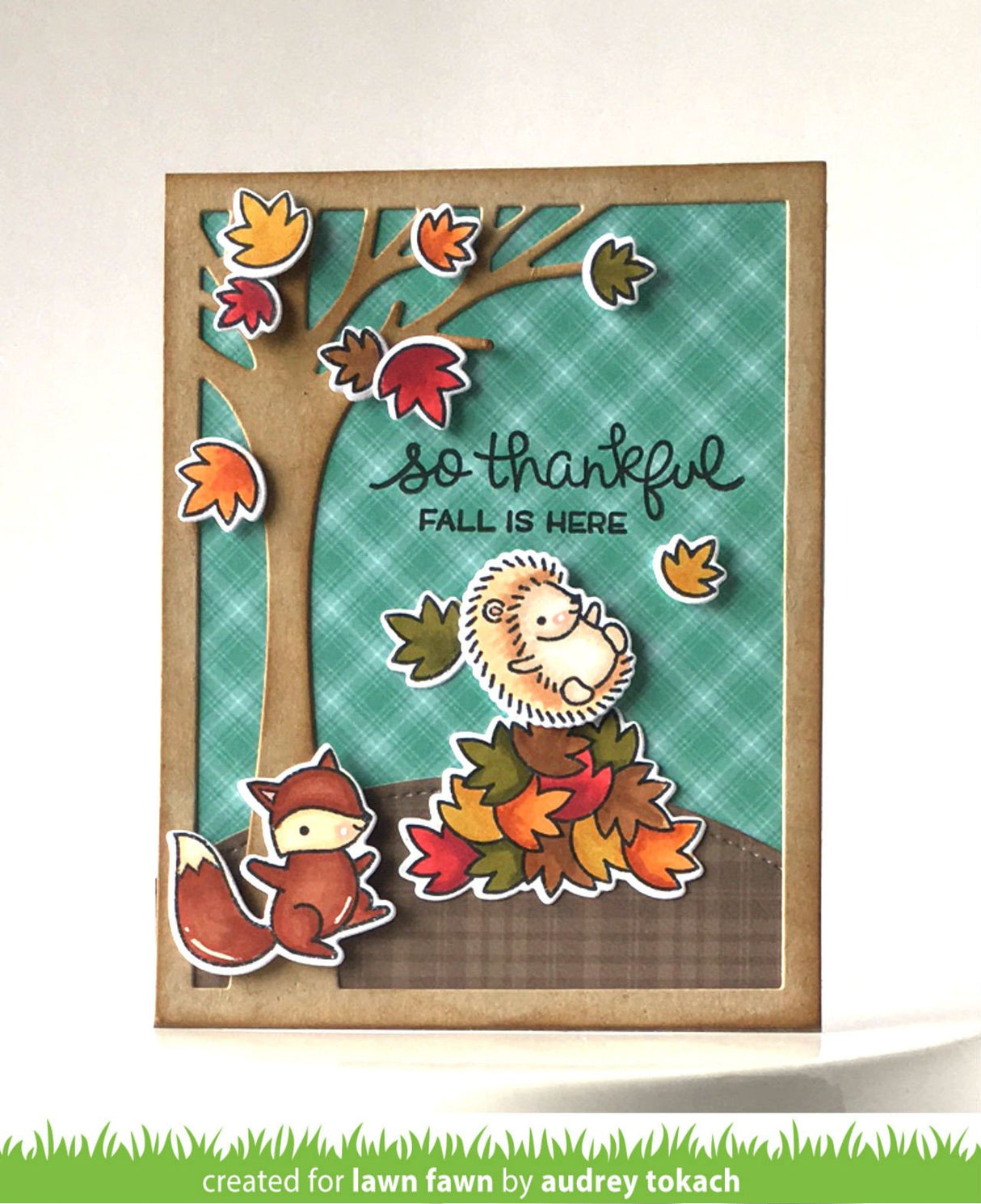 leafy tree backdrop: portrait