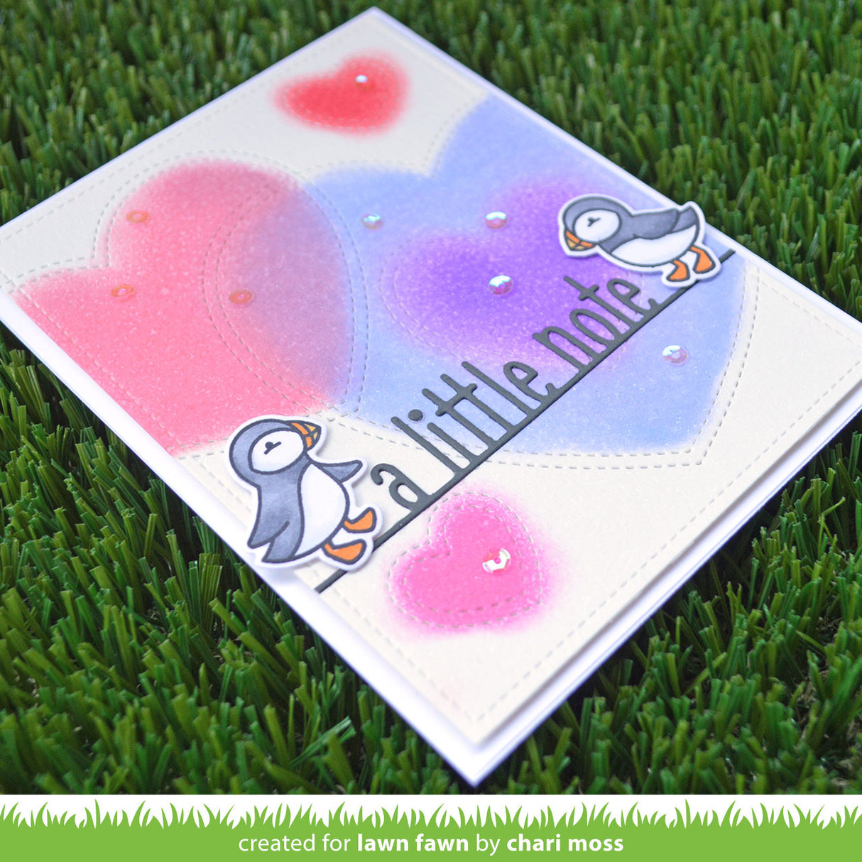 just stitching hearts