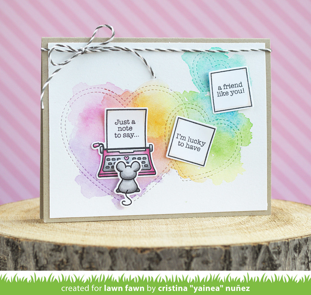 just stitching hearts