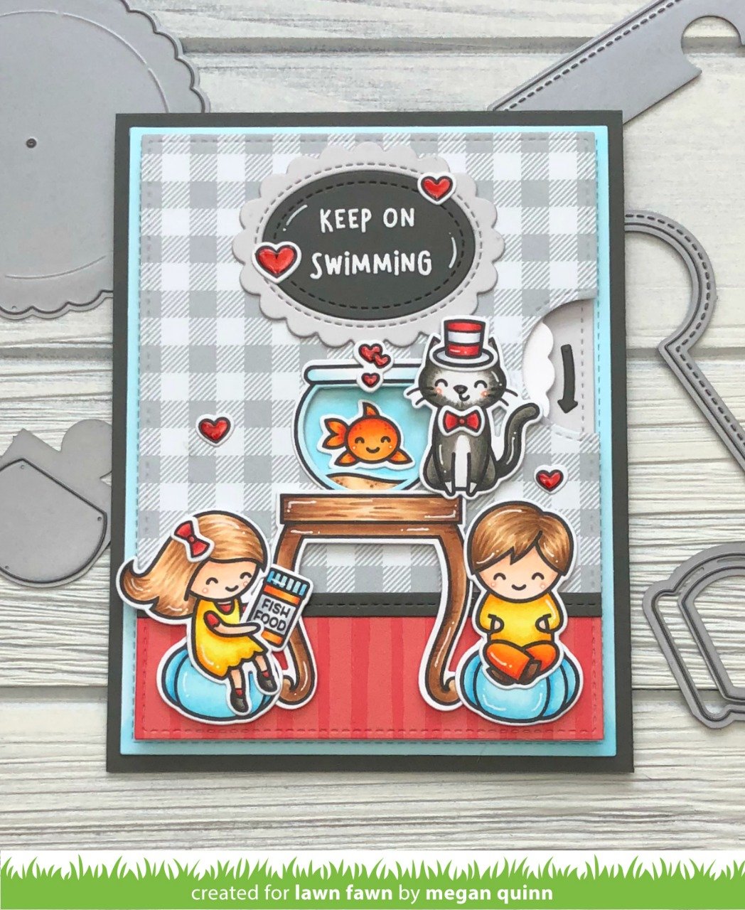 reveal wheel keep on swimming add-on