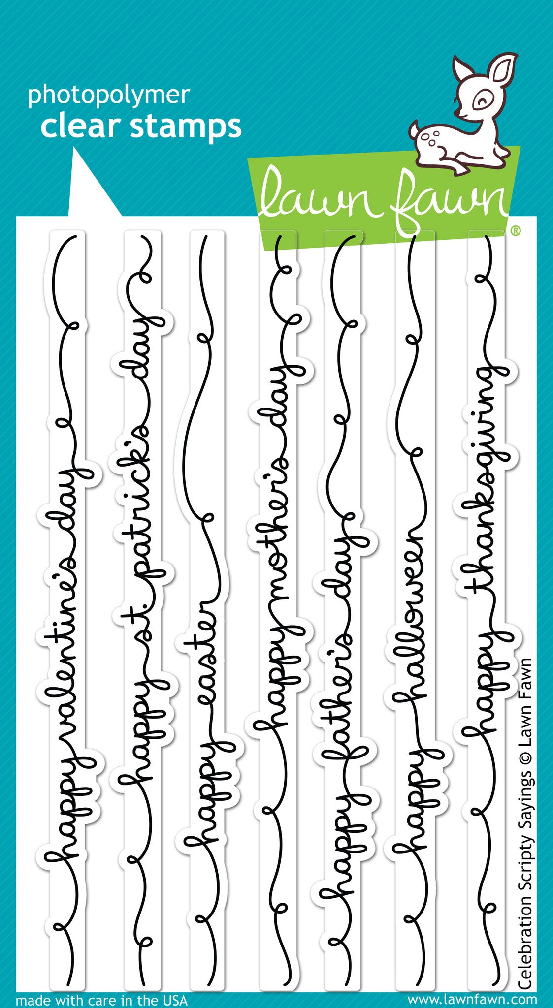 celebration scripty sayings