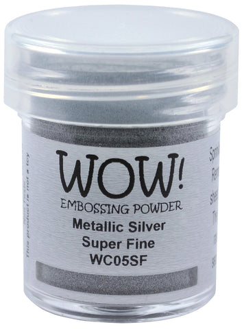 WOW metallic silver embossing powder