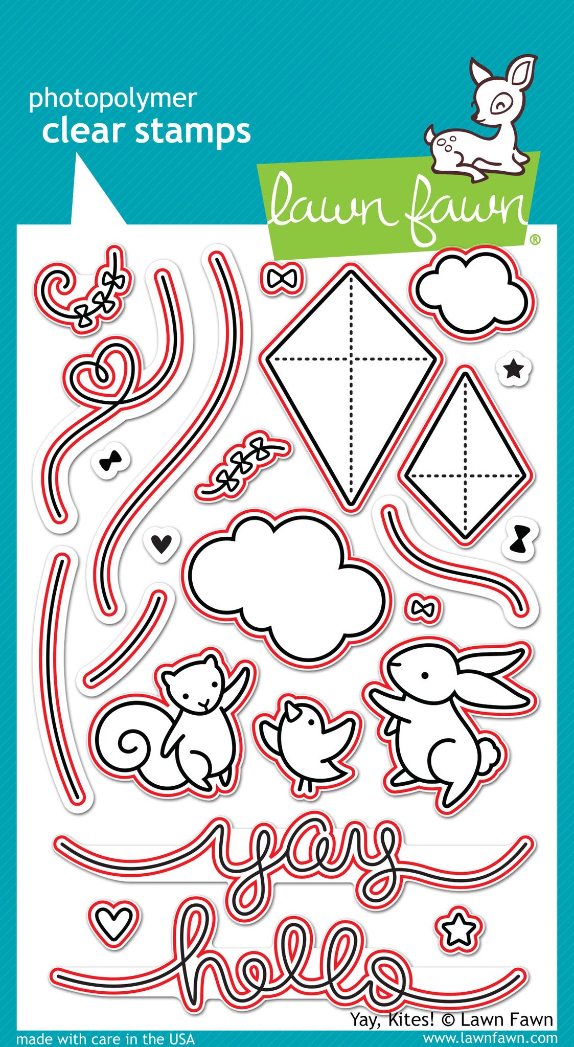 yay, kites! lawn cuts