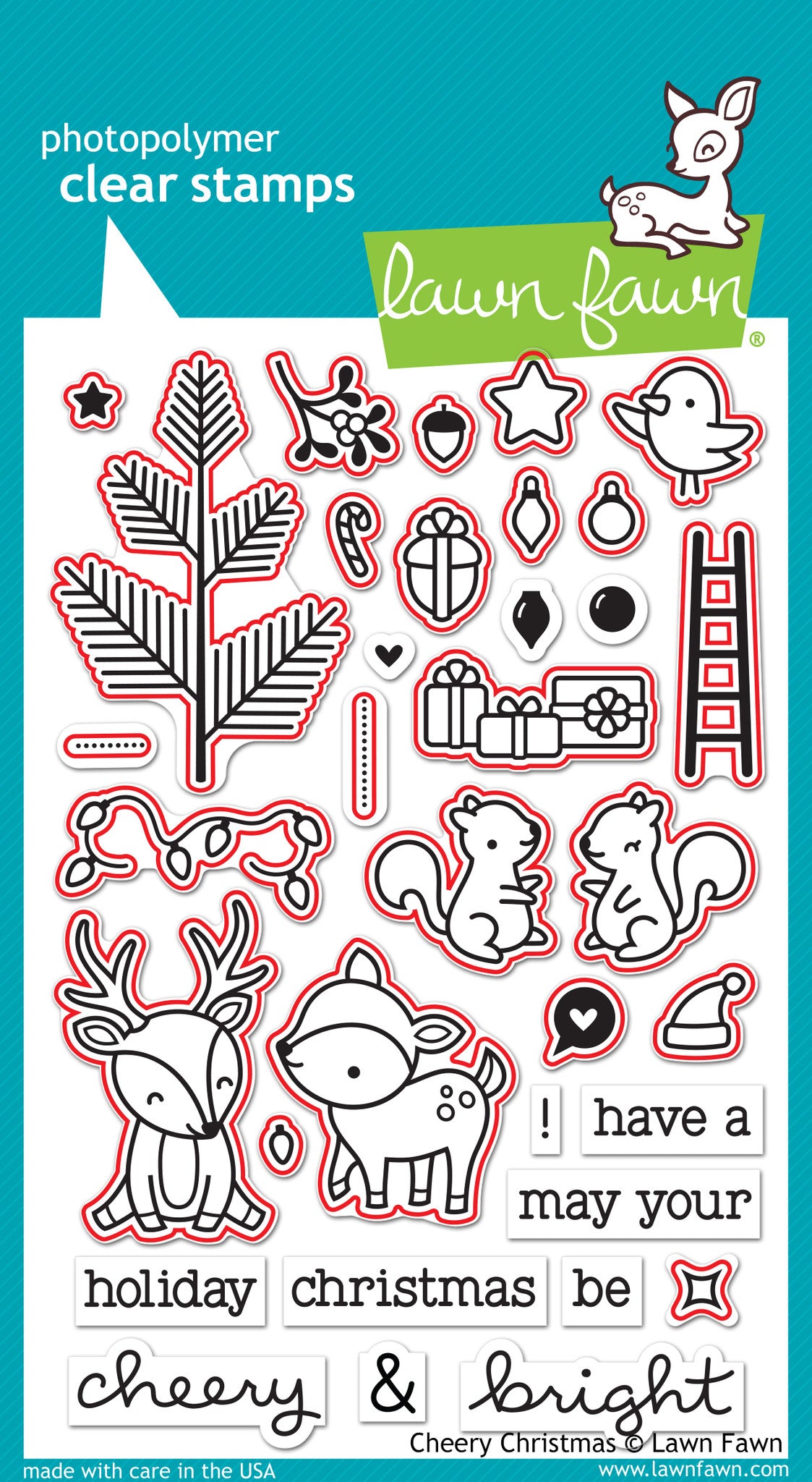 cheery christmas lawn cuts