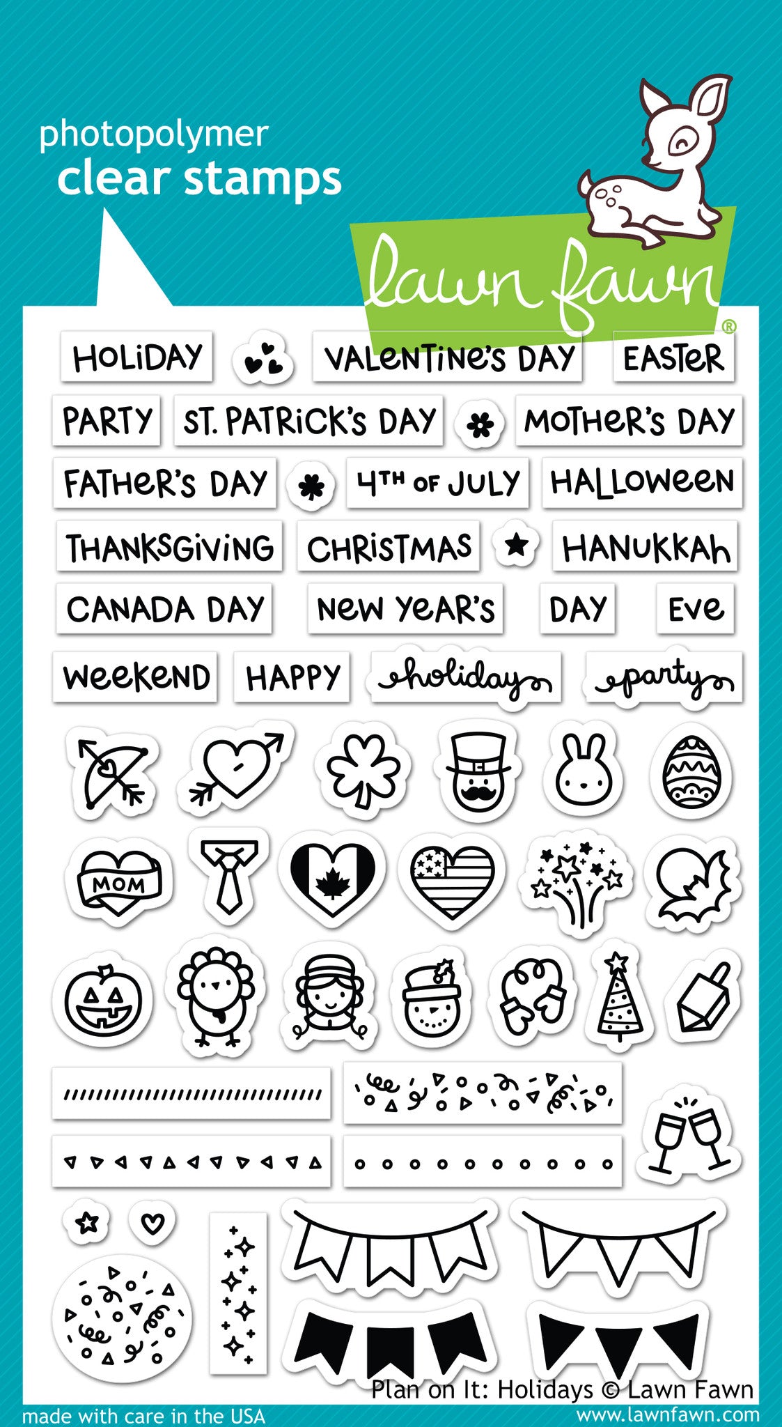 plan on it: holidays