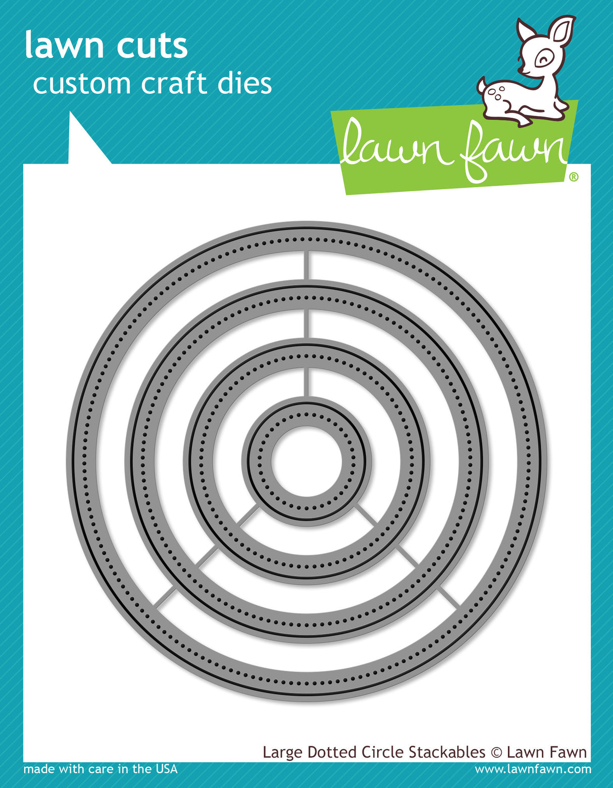 _large dotted circle stackables_