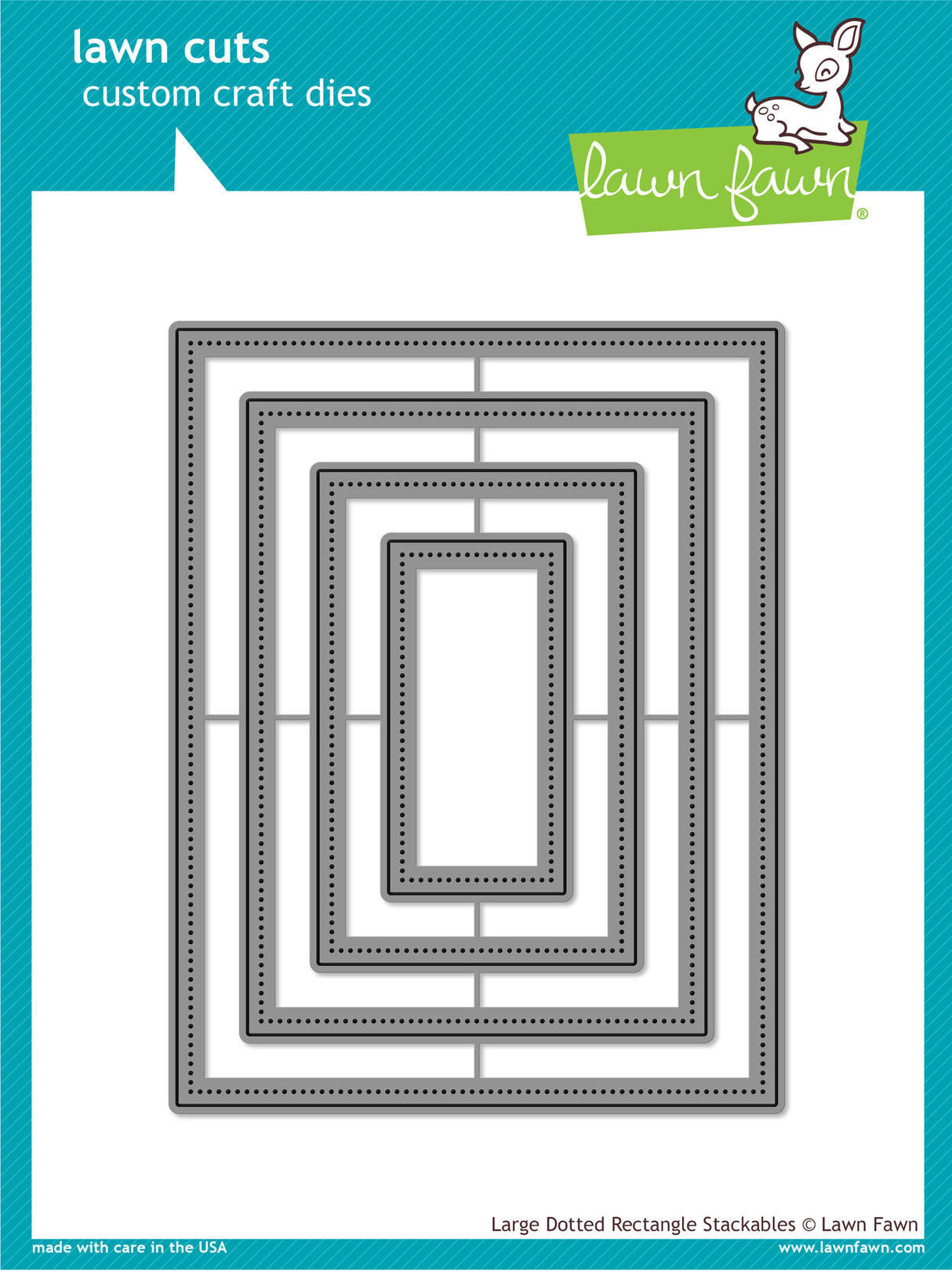 _large dotted rectangle stackables_