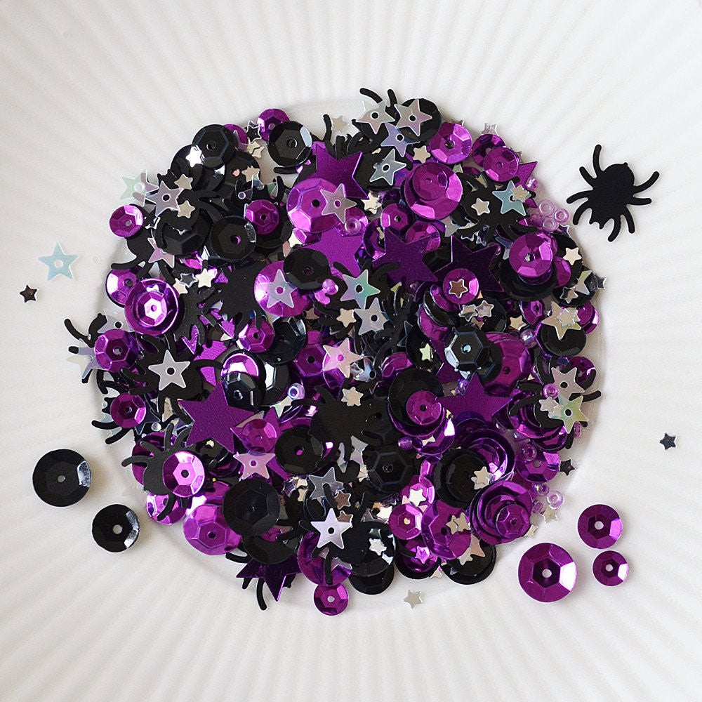 spider's web sparkly shaker selection