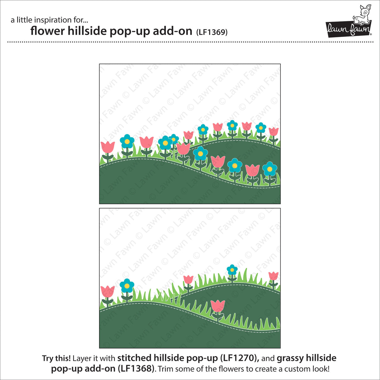 _flower hillside pop-up add-on_