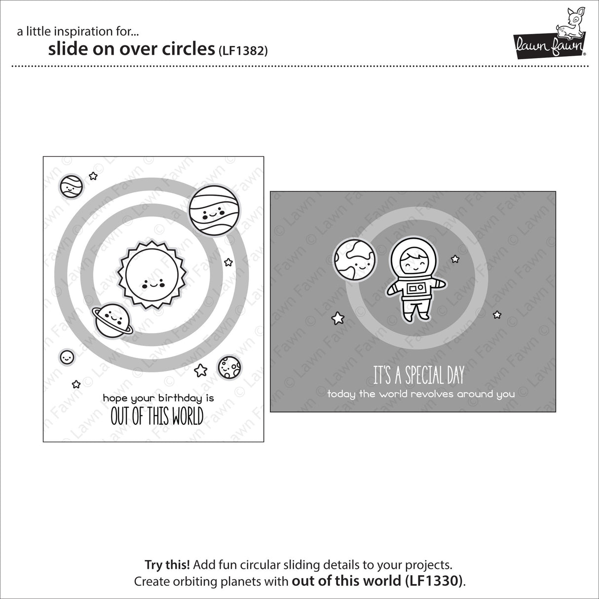 slide on over circles