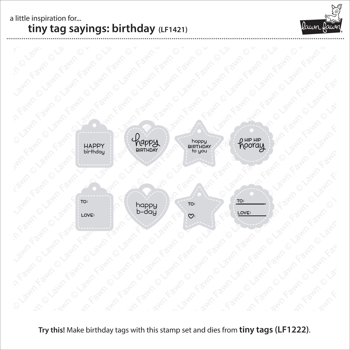 tiny tag sayings: birthday