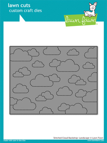 stitched cloud backdrop: landscape