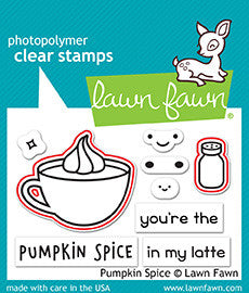 pumpkin spice lawn cuts