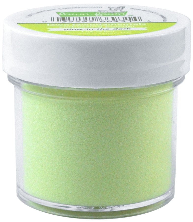 glow-in-the-dark embossing powder