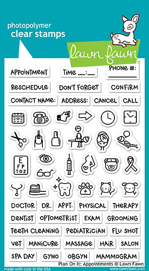 _plan on it: appointments_