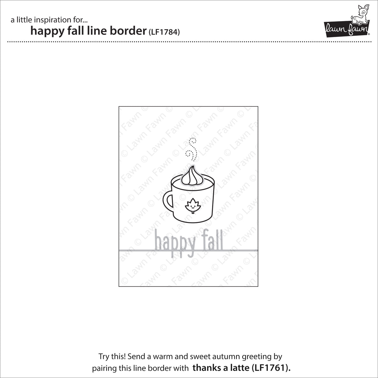 happy fall line border