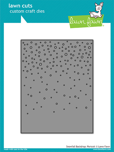 _snowfall backdrop: portrait_