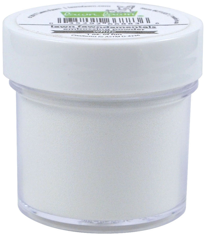 textured white embossing powder