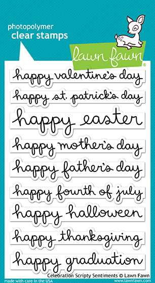 celebration scripty sentiments