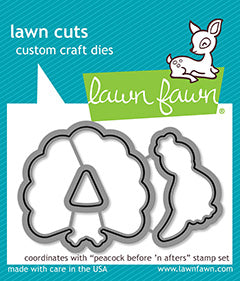 _peacock before 'n afters lawn cuts_