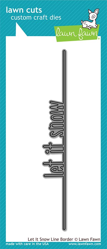 _let it snow line border_