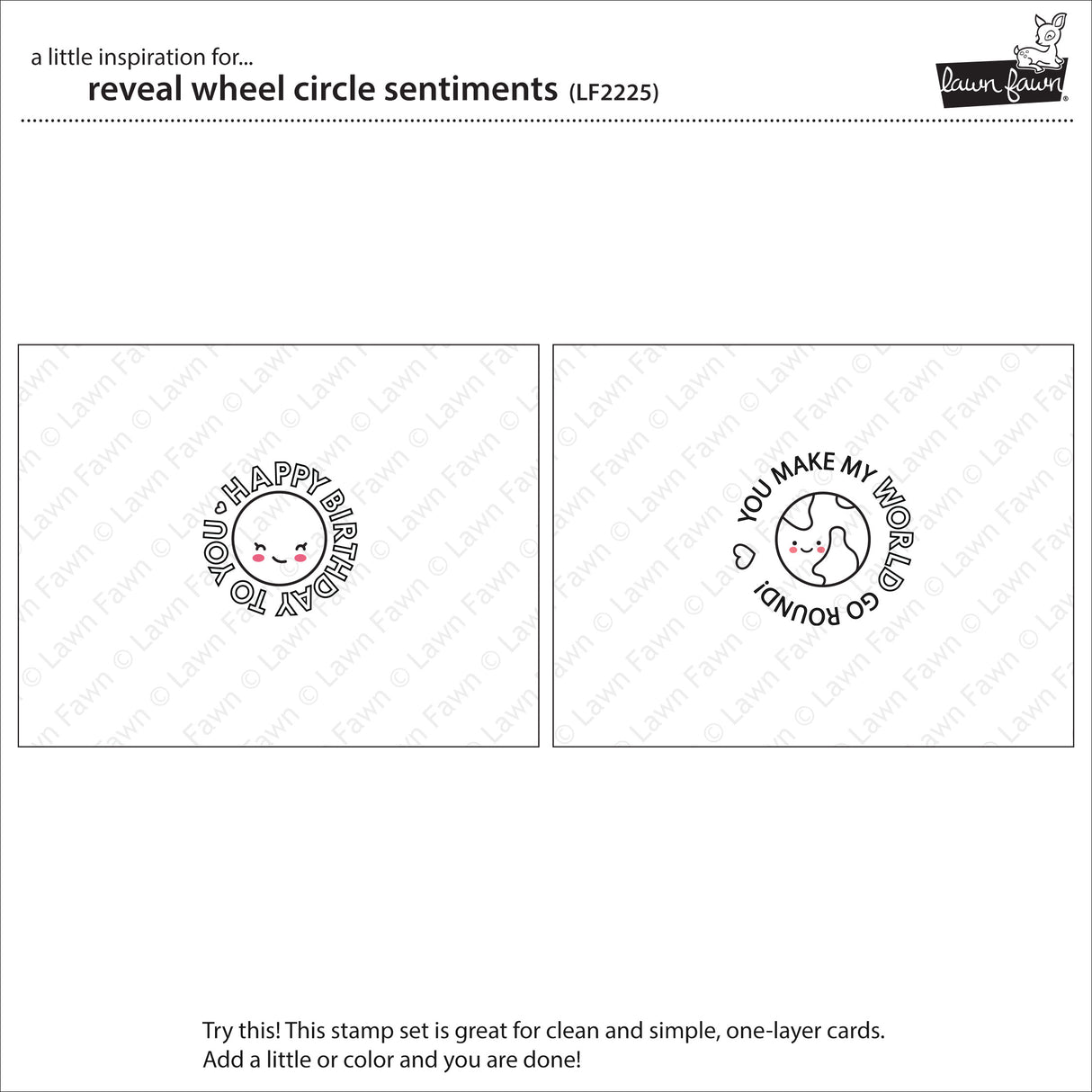 reveal wheel circle sentiments