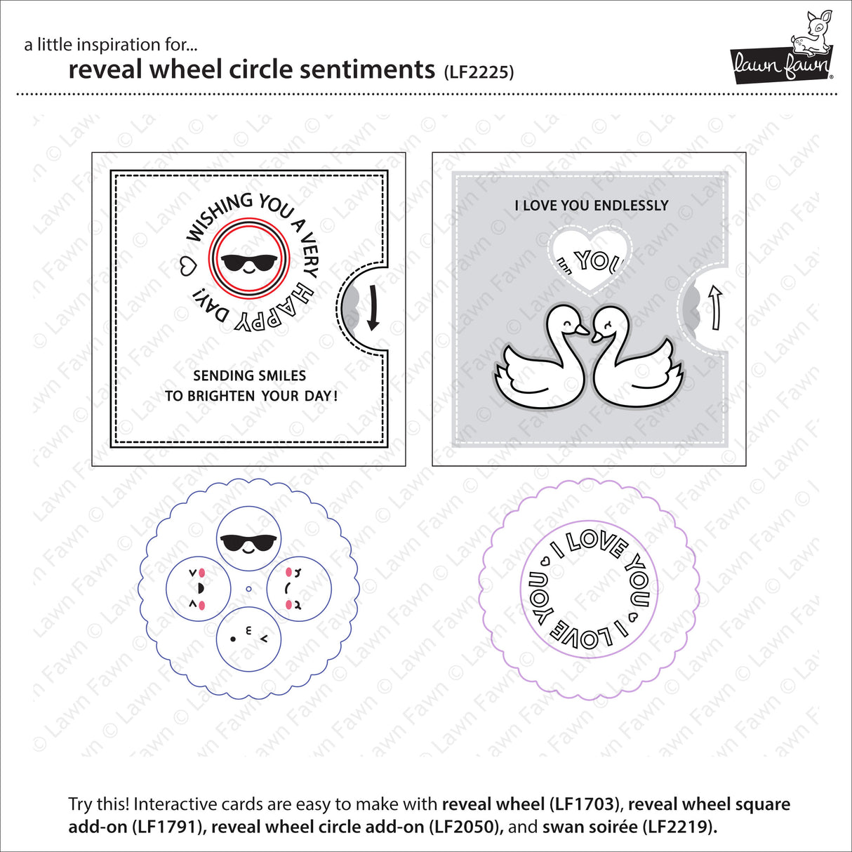 reveal wheel circle sentiments