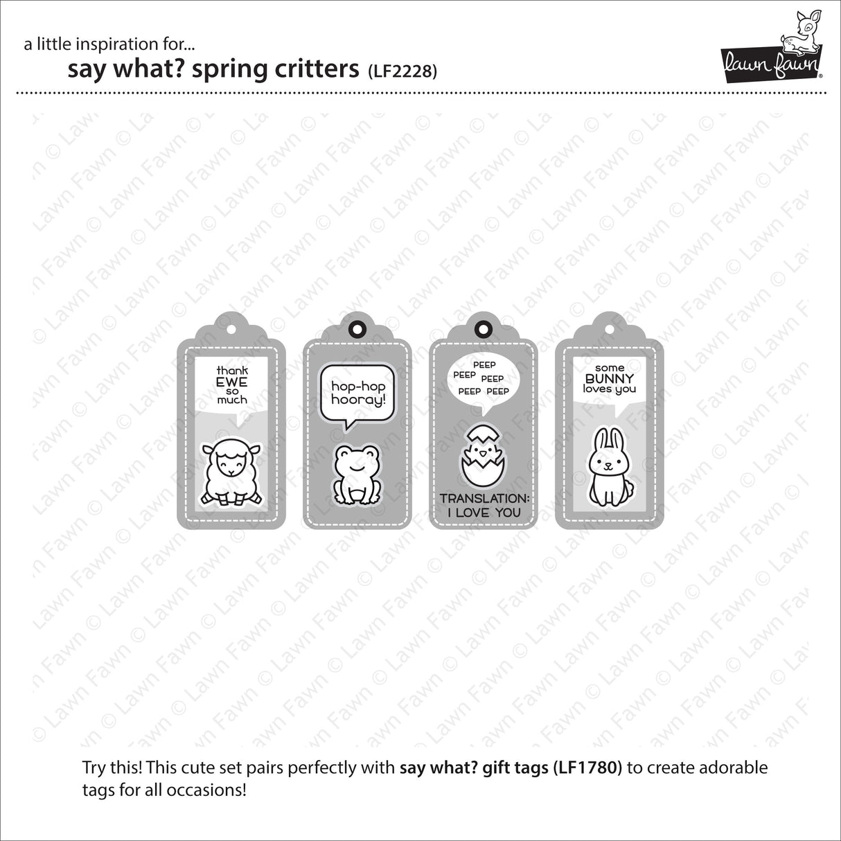 say what? spring critters