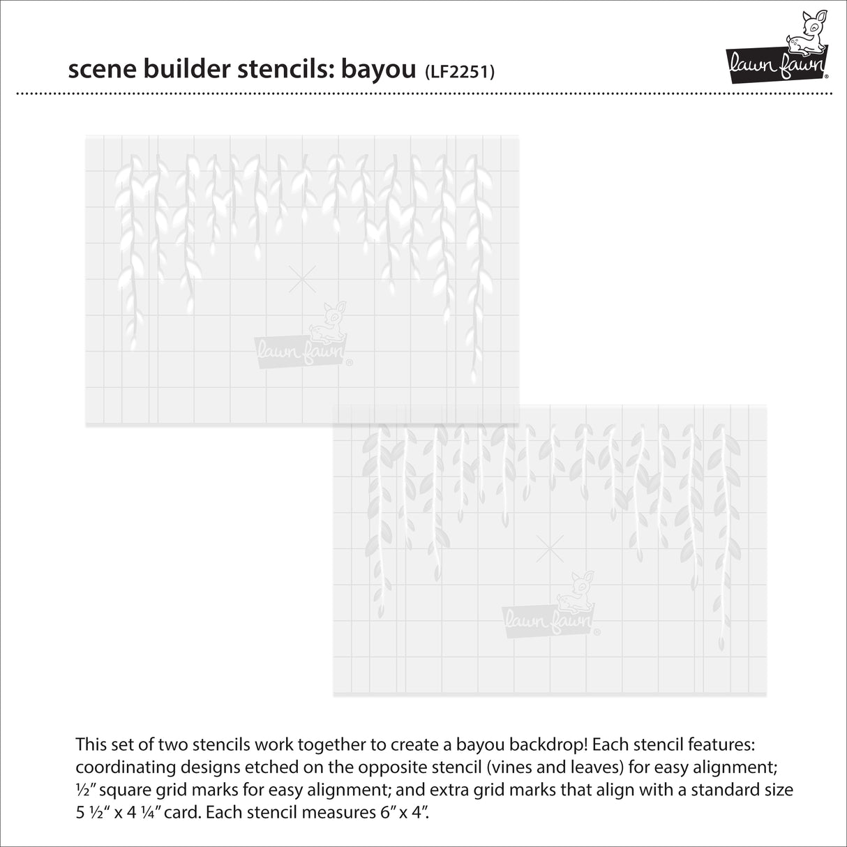 scene builder stencils: bayou