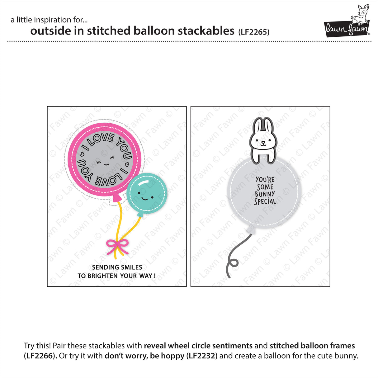 outside in stitched balloon stackables