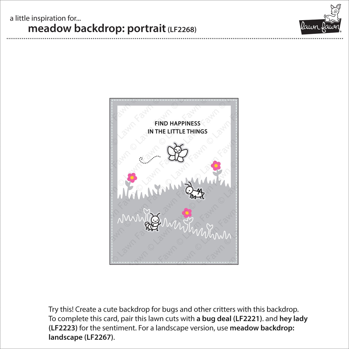 meadow backdrop: portrait