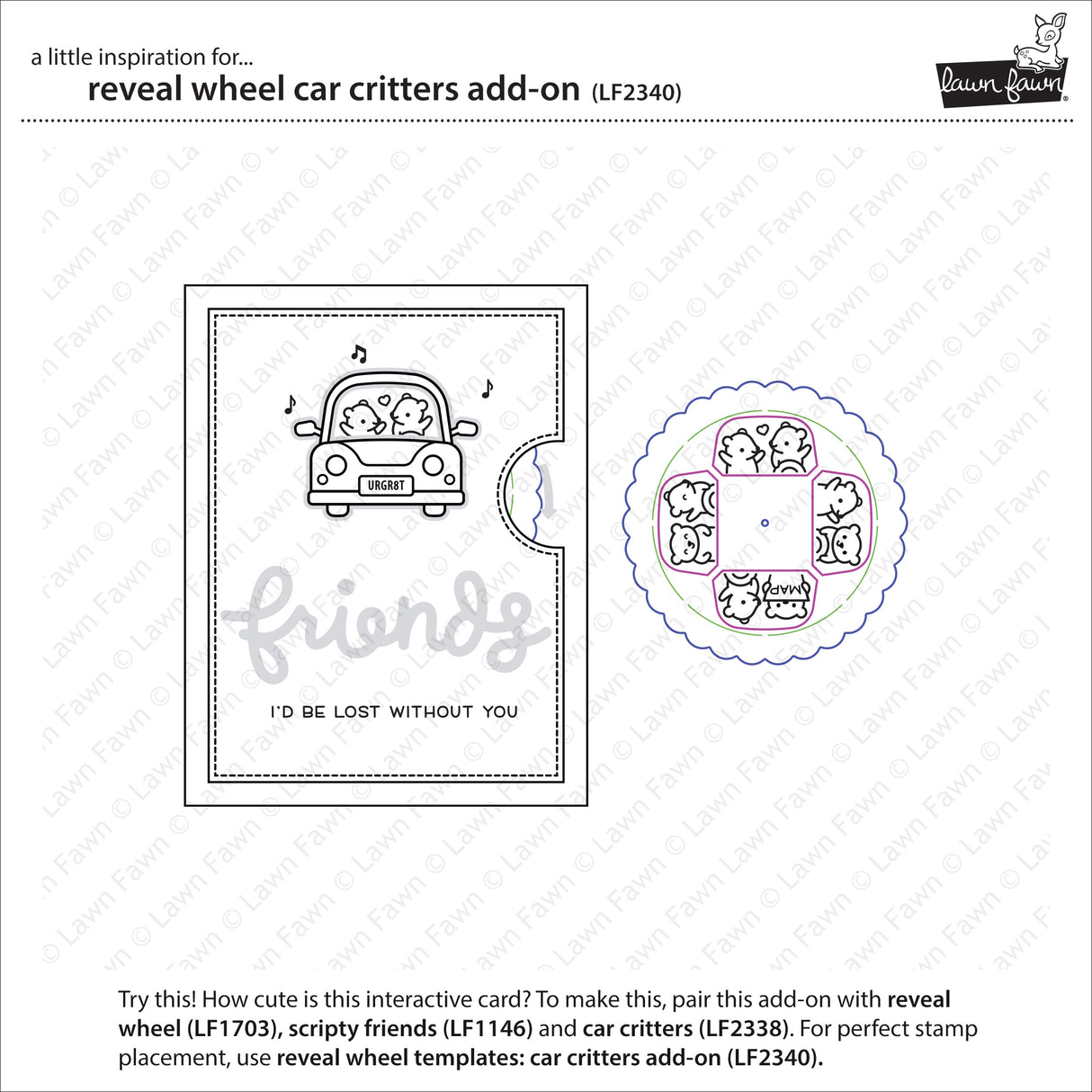 reveal wheel car critters add-on
