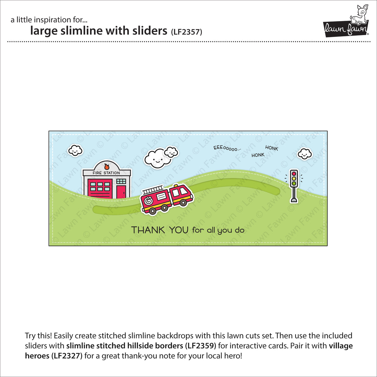 large slimline with sliders