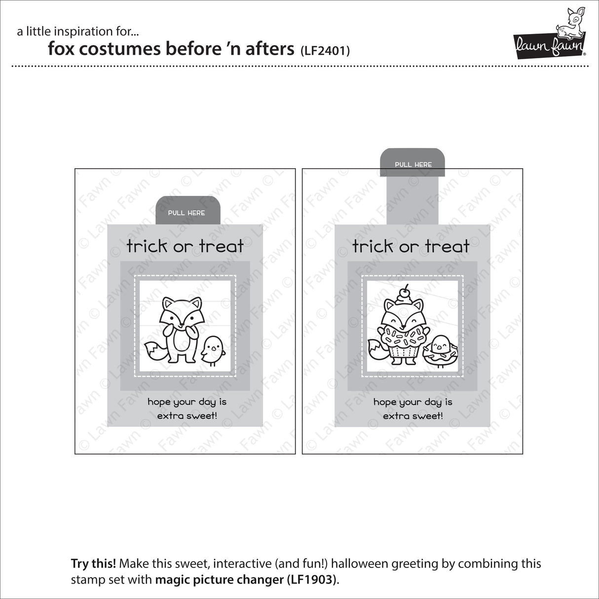 fox costumes before 'n afters