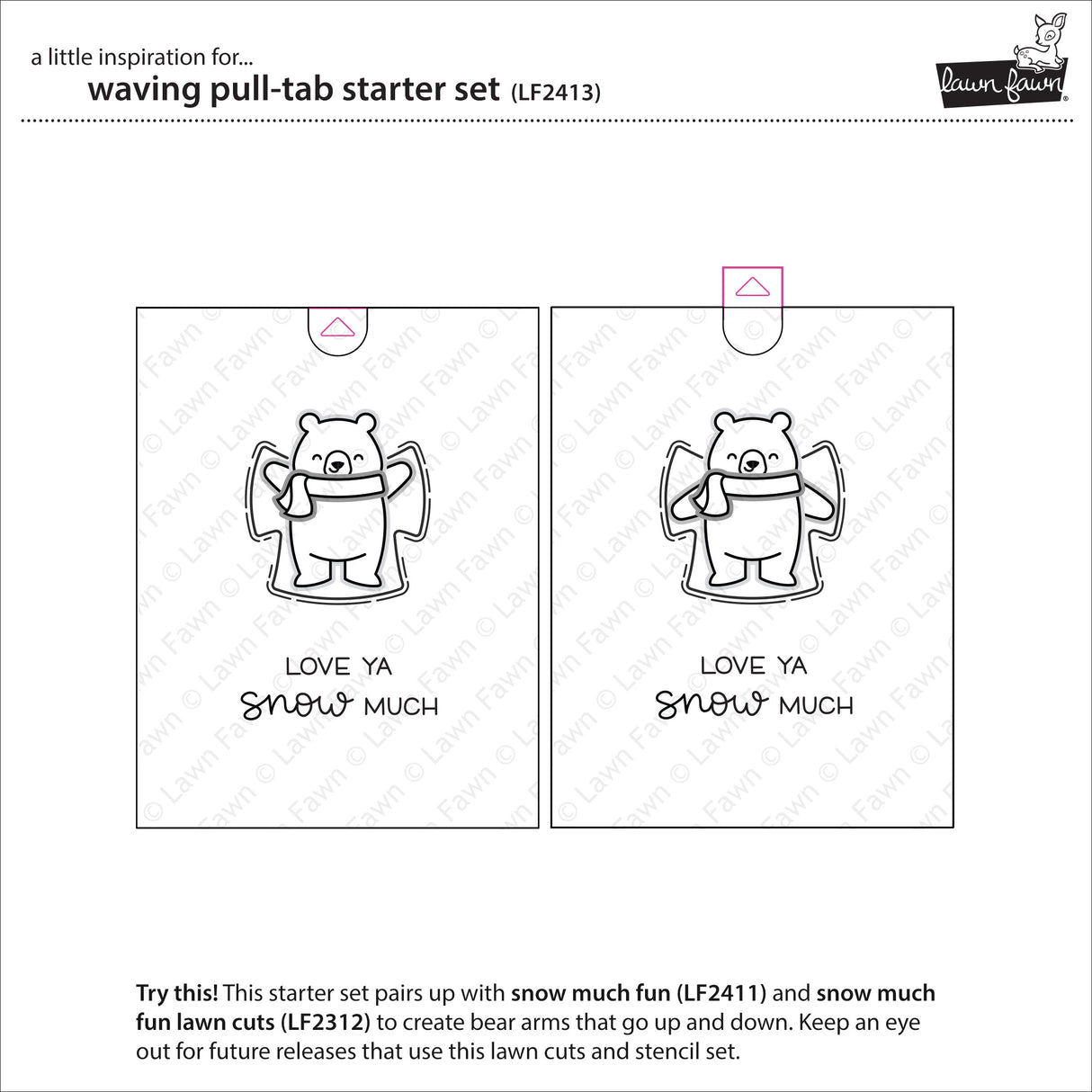 waving pull tab starter set