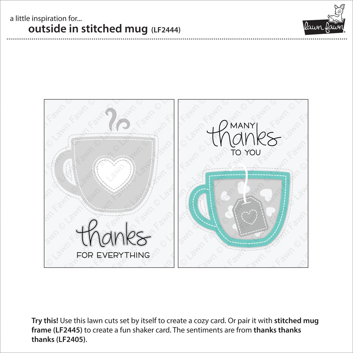 outside in stitched mug